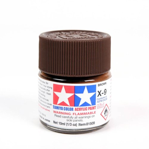 Przejdź do produktu TAMIYA 81509 X-9 - Farba akrylowa Brown 10 ml