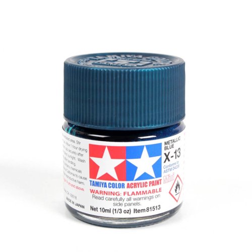 Przejdź do produktu TAMIYA 81513 X-13 - Farba akrylowa Metallic Blue 10 ml