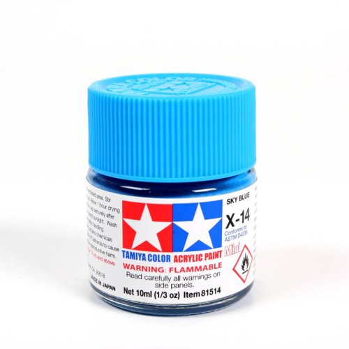 Przejdź do produktu TAMIYA 81514 X-14 - Farba akrylowa Sky Blue 10 ml