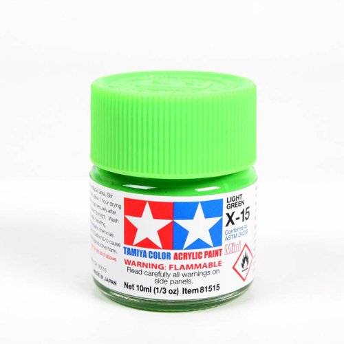 Przejdź do produktu TAMIYA 81515 X-15 - Farba akrylowa Light Green 10 ml