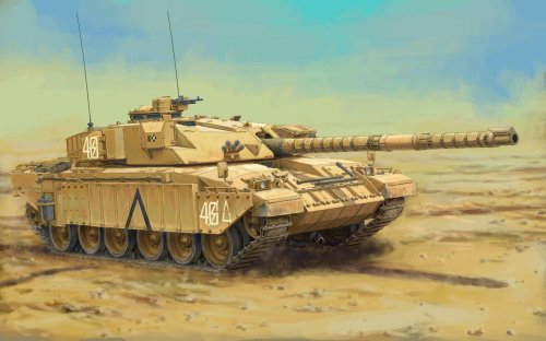 Przejdź do produktu Przedsprzedaż - Trumpeter 09612 - 1:35 British MBT Challenger 1 Mk.3 Gulf War