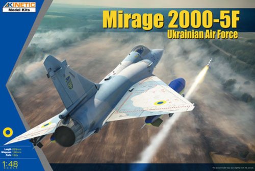 Przejdź do produktu Przedsprzedaż - Kinetic 48180 - 1:48 Mirage 2000-5F Ukrainian Air Force