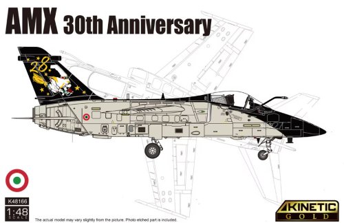 Przejdź do produktu Przedsprzedaż - Kinetic 48166 - 1:48 AMX A-11 Ghibli Italian Air Force 30th Anniversary Special Limited Edition