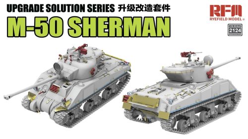 Przejdź do produktu Przedsprzedaż - Rye Field Model 2124 - 1:35 M-50 Sherman - Upgrade Solution for Rye Field Model 5161