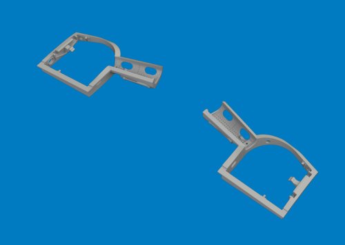Przejdź do produktu Eduard 672460 - 1:72 Bf 109K-4 wheel bays Print 3D