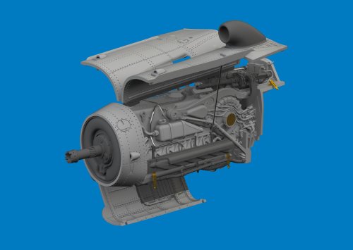 Przejdź do produktu Eduard 672455 - 1:72 Bf 109K-4 engine Print 3D