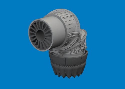 Przejdź do produktu Eduard 672433 - 1:72 F-35B exhaust nozzle Print 3D