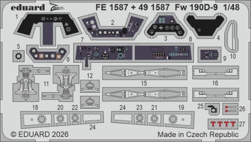 Przejdź do produktu Eduard FE1587 - 1:48 Fw 190D-9
