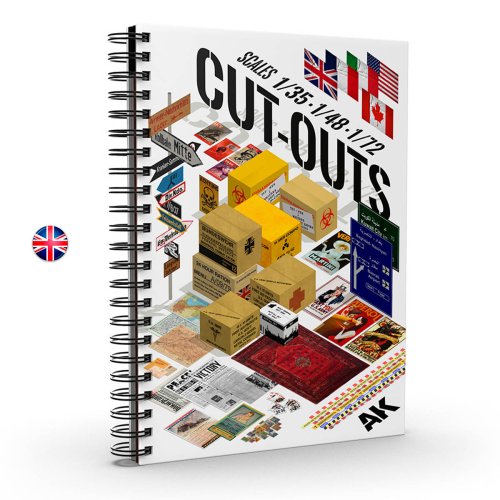 Przejdź do produktu AK Interactive 130035 - Cut-Outs książka z akcesoriami do dioram