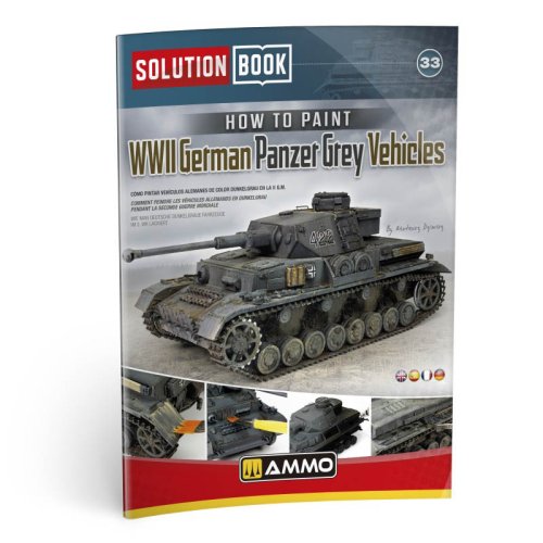Przejdź do produktu Ammo Mig 6607 - Solution Book - How to Paint WWII German Panzer Grey Vehicles