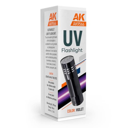Przejdź do produktu AK Interactive 9566 - Latarka ultrafioletowa