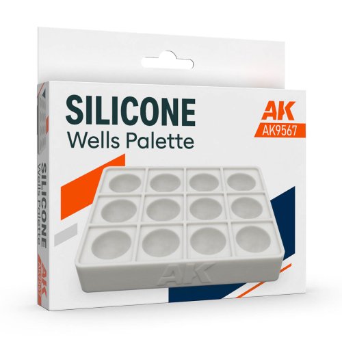Przejdź do produktu AK Interactive 9567 - Paleta silikonowa do farb