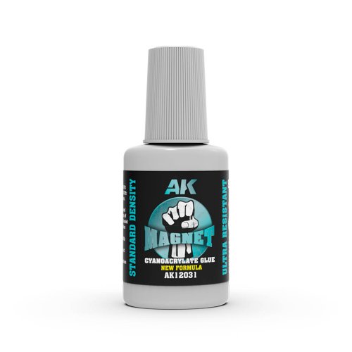 Przejdź do produktu AK Interactive 12031 - Klej cyjanoakrylowy Magnet średnia konsystencja z pędzelkiem 8 g