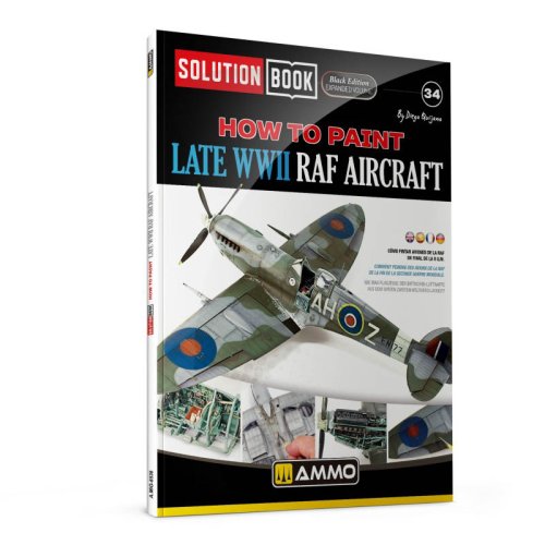 Przejdź do produktu Ammo Mig 6536 - Solution Book - How to Paint Late WWII RAF Aircraft