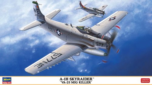 Przejdź do produktu Hasegawa 02527 - 1:72 A-1H Skyraider VA-25 MiG Killer