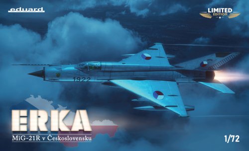 Przejdź do produktu Przedsprzedaż - Eduard 2156 - 1:72 Erka / MiG-21R Czechoslovak, Czech, and Slovak air forces - Limited Edition