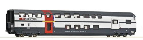 Przejdź do produktu Roco 6200214 H0 - Wagon osobowy piętrowy z przedziałem bagażowym IC2000, SBB, ep.V-VI