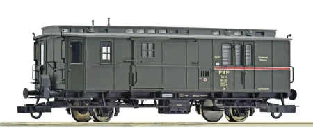 Roco 6200196 H0 - Wagon służbowy typu Dp z przedziałem pocztowym, PKP, ep.IV