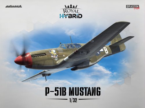 Przejdź do produktu Przedsprzedaż - Eduard 932011 - 1:32 P-51B Mustang Royal Hybrid Edition