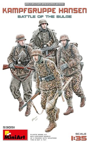 Przejdź do produktu Miniart 53051 - 1:35 Kampfgruppe Hansen Battle of The Bulge