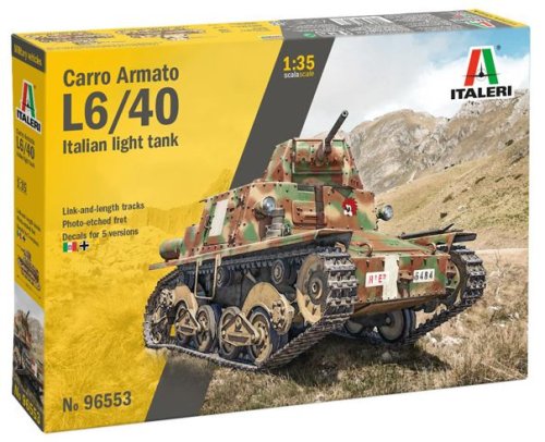 Przejdź do produktu Italeri 96553 - 1:35 Carro Armato L6/40