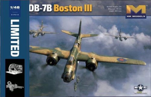 Przejdź do produktu Przedsprzedaż - HK Models 01F015-LTD - 1:48 DB-7B Boston III / US DB-7B - Limited Edition
