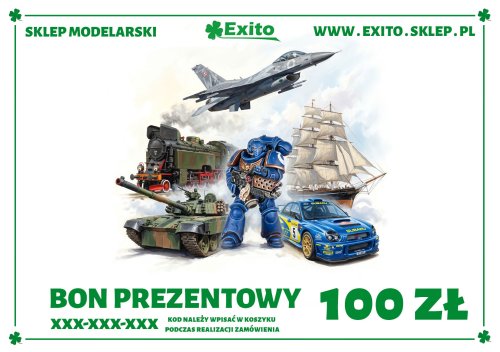 Przejdź do produktu Bon prezentowy 100 zł