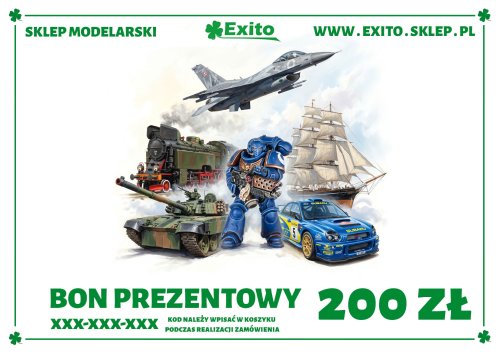 Przejdź do produktu Bon prezentowy 200 zł
