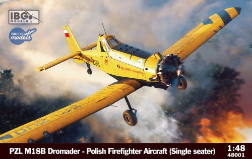 Przejdź do produktu Przedsprzedaż - IBG 48001 - 1:48 PZL M18B Dromader - Polish Firefighter Aircraft Single Seater