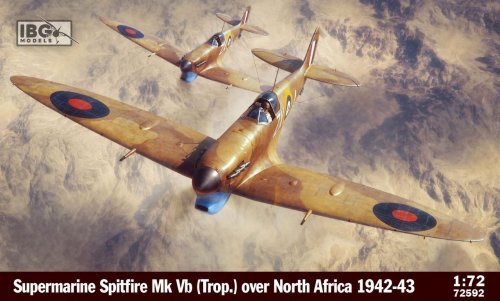 Przejdź do produktu Przedsprzedaż - IBG 72592 - 1:72 Supermarine Spitfire Mk Vb Trop over North Africa 1942-43