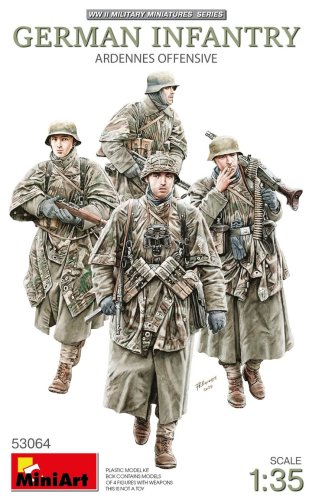 Przejdź do produktu Przedsprzedaż - Miniart 53064 - 1:35 German Infantry Ardennes Offensive