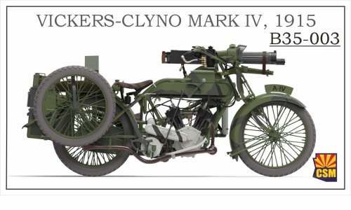 Przejdź do produktu Copper State Models CSM B35003 - 1:35 Vickers-Clyno Mark IV, 1915