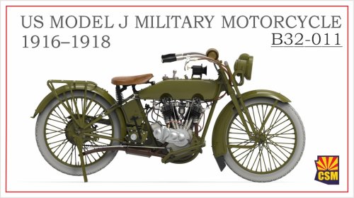 Przejdź do produktu Copper State Models CSM B32011 - 1:32 US Model J Military Motorcycle 1916–1918
