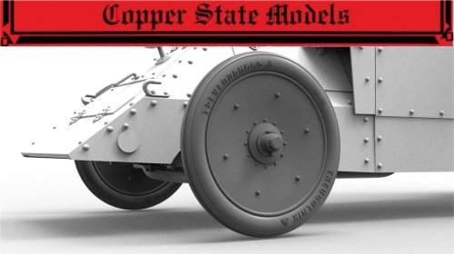 Przejdź do produktu Copper State Models CSM A35067 - 1:35 Front Treugolnik Elka Smooth Tread Tires