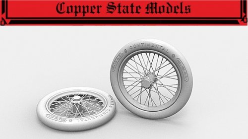 Przejdź do produktu Copper State Models CSM A32007 - 1:32 German 760 x 100 Spoked Wheels