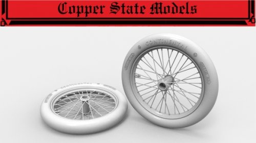 Przejdź do produktu Copper State Models CSM A32006 - 1:32 German 810 x 125 Spoked Wheels