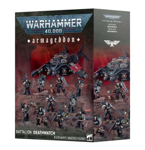 Przejdź do produktu GW 39-13 Warhammer 40k - Armageddon Battalion: Deathwatch