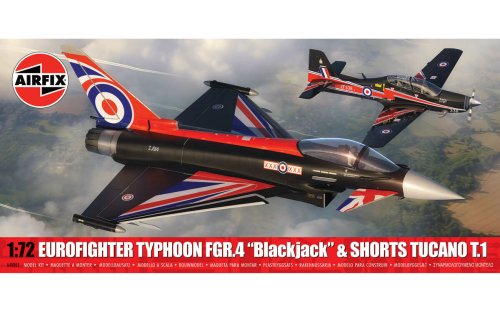 Przejdź do produktu Airfix 40003 - 1:72 Eurofighter Typhoon FGR.4 Blackjack & Shorts Tucano T.1