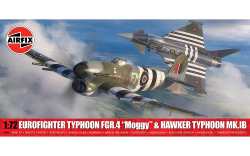Przejdź do produktu Airfix 40001 - 1:72 Eurofighter Typhoon FGR.4 Moggy & Hawker Typhoon Mk.IB