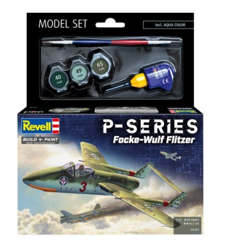 Przejdź do produktu Revell 63761 - 1:72 Focke Wulf Flitzer P-Series model z farbami