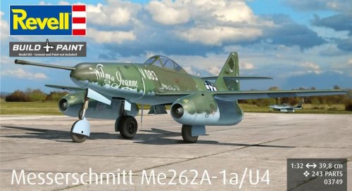 Przejdź do produktu Revell 03749 - 1:32 Messerschmitt Me 262A-1A/U4