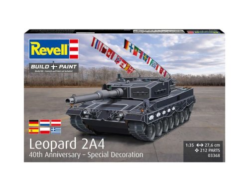 Przejdź do produktu Revell 03368 - 1:35 Leopard 2A4 40th Anniversary Special Decoration