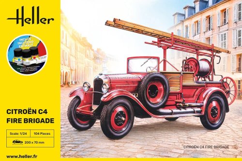 Przejdź do produktu Heller 56733 - 1:24 Citroen C4 Fire Brigade model z farbami