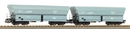 Piko 28340 H0 - Zestaw 2 wagonów samowyładowczych typu Fals, PKP, ep.V