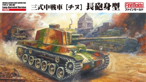 Przejdź do produktu Fine Molds MR06 - 1:35 IJA Medium Tank Type 3 Chi-Nu Long-Barreled Version