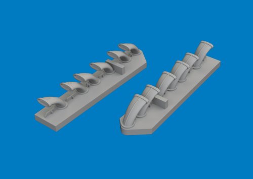 Przejdź do produktu Eduard 6481199 - 1:48 Fw 190D-9 exhaust stacks Print 3D