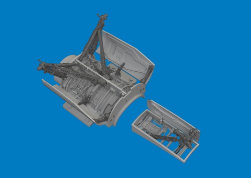 Przejdź do produktu Eduard 6481167 - 1:48 F-16C wheel bays & legs standard Print 3D