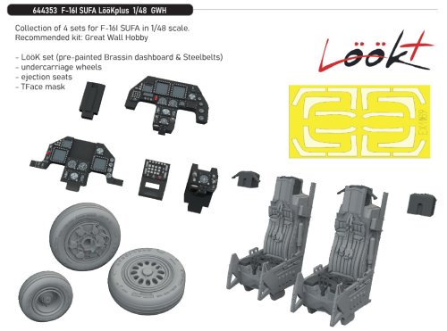 Przejdź do produktu Eduard 644353 - 1:48 F-16I SUFA LööKplus