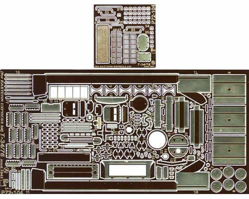 Przejdź do produktu PART P72104 - 1:72 T-34/76 model 1943