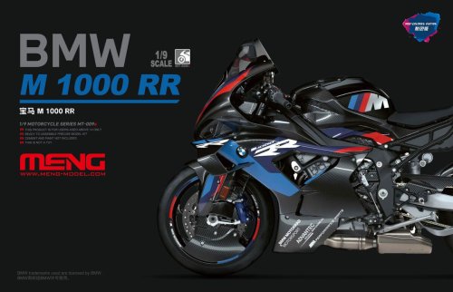 Przejdź do produktu Meng Model MT009S - 1:9 BMW M 1000 RR Pre-Colored Edition